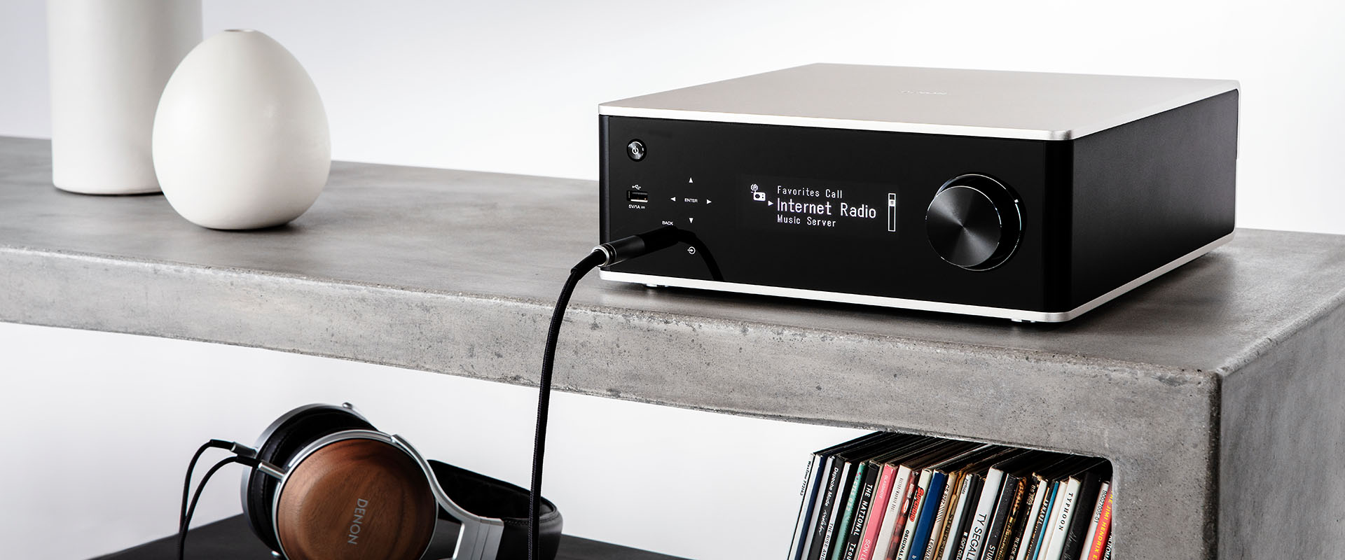 Ampli Denon PMA-150H | Ampli tích hợp Music Server & DAC | Anh Duy Audio