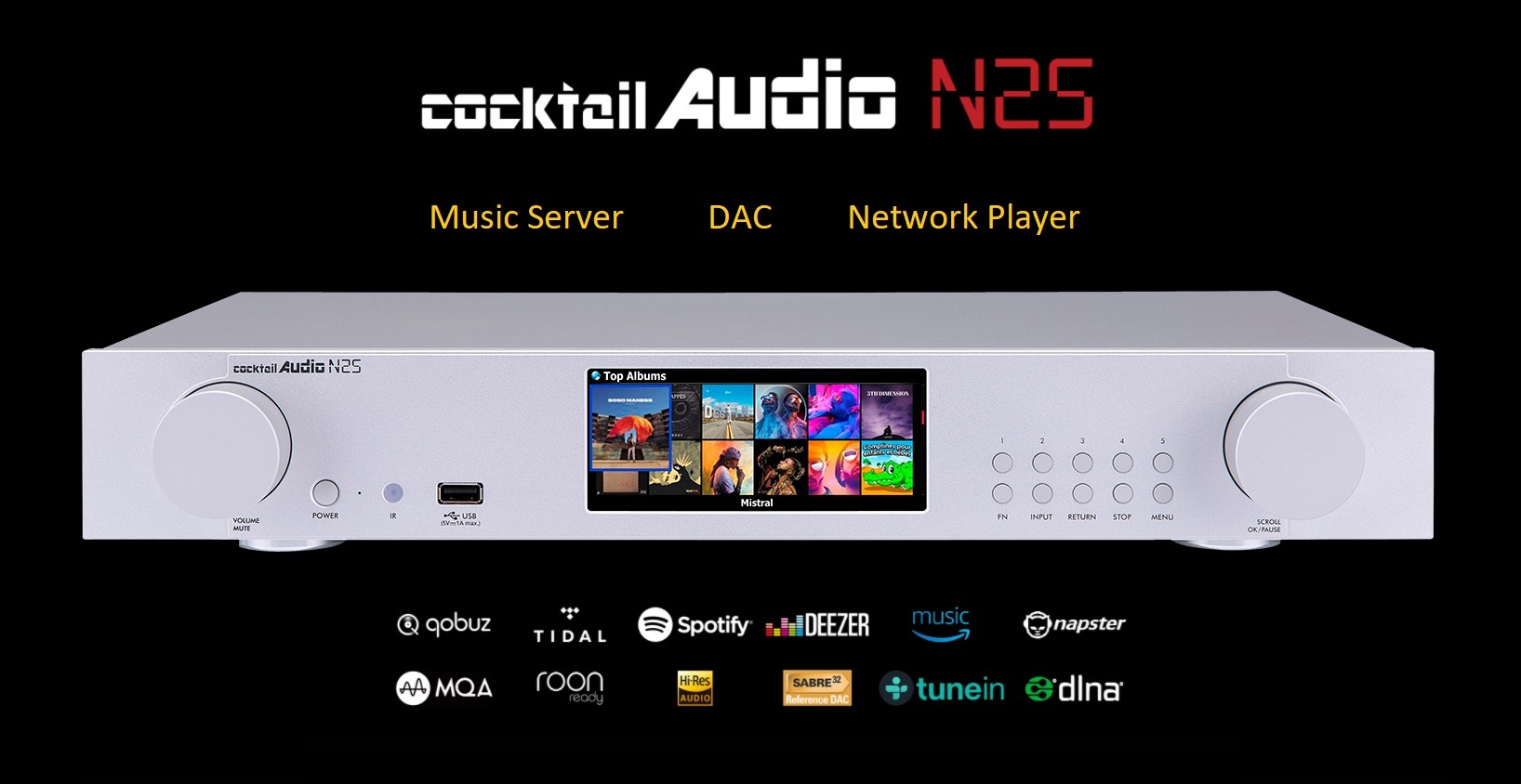 Music Server Cocktail Audio N25 | Anh Duy Audio
