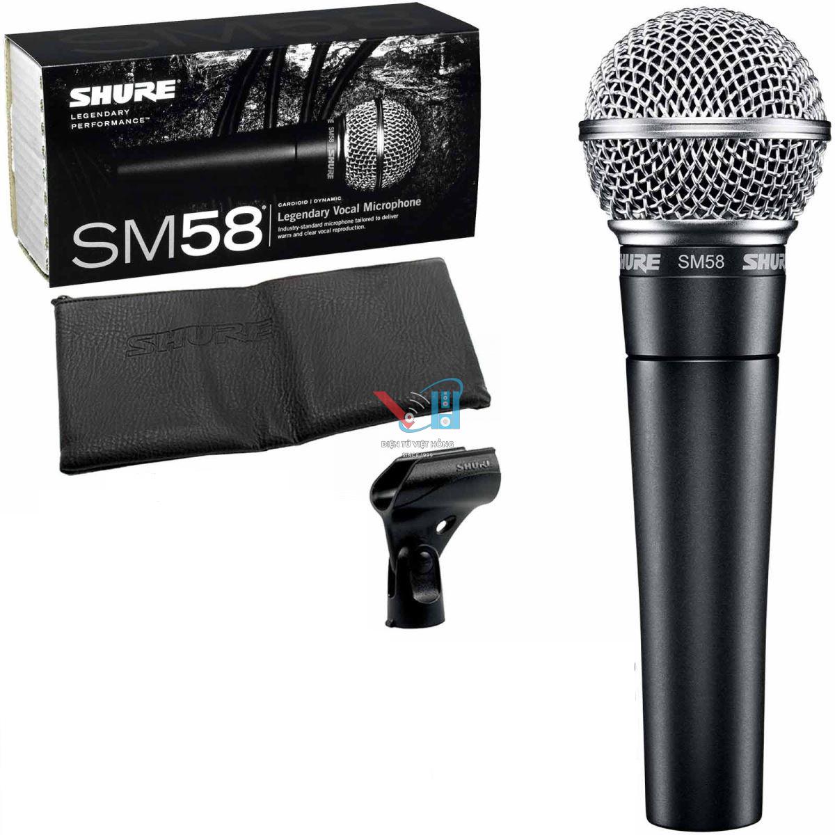 Micro Shure SM58 -LC | Anh Duy Audio