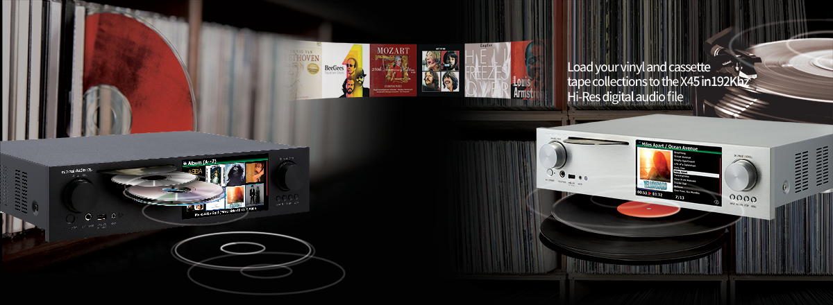 CocktailAudio X45 | Music Server tích hợp DAC và Pre-ampli | Anh Duy Audio